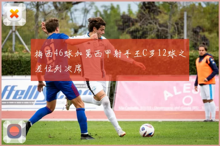 梅西46球加冕西甲射手王C罗12球之差位列次席